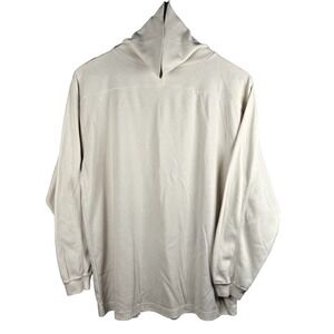 Casual Corner Turtleneck Sweater Cream Classic Neutral Preppy Lagen‎ Womens M